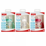 Butelki dla niemowląt - NUK Butelka 150 ml 6-18m z uchwytem First mix - miniaturka - grafika 1