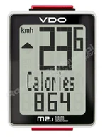 Liczniki rowerowe - VDO M2 WR komputer rowerowy kabel, czarny, nie dotyczy 285.VDO3002 - miniaturka - grafika 1