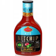 Ketchup - KETCHUP Premium Jalapeno KETO 425g BEZ KONSERWANTÓW BEZ CUKRU I SKROBI - miniaturka - grafika 1