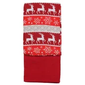 Ozdoby bożonarodzeniowe - Ręczniki kuchenne zestaw 2 sztuki SCANDIA 38 x 64 cm - miniaturka - grafika 1