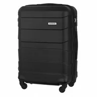Torby podróżne - Barrens Walizka Średnia Podróżna Torba Podróżna Lekka Bagaż Czarna 60l Xl - miniaturka - grafika 1