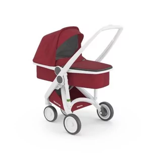 Wózek Greentom Carrycot white - cherry - Wózki dziecięce - miniaturka - grafika 1