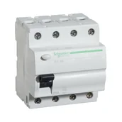 Bezpieczniki elektryczne - LEGRAND różnicowoprądowy typu AC czterobiegunowy 25A 30mA ID K A9Z05425 SCHNEIDER - miniaturka - grafika 1