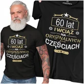 Koszulki męskie - KOSZULKA NA 60 URODZINY PREZENT SZEŚĆDZIESIĄTKĘ MĘSKA DLA FACETA MĘŻCZYZNY - miniaturka - grafika 1