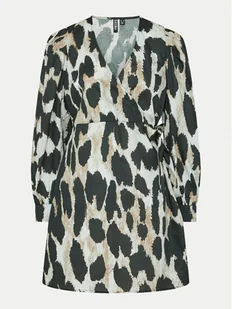 Pieces Sukienka codzienna Jade 17155367 Czarny Loose Fit - Sukienki - miniaturka - grafika 1