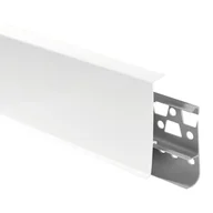 Listwy przypodłogowe - Listwa przypodłogowa PCV HI-LINE 75 mm biała Artens 5901171280138 - miniaturka - grafika 1