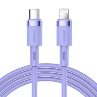 Kable komputerowe i do monitorów - JOYROOM JOYROOM S-1224N9 TYPE-C TO LIGHTNING CABLE PD20W 120CM PURPLE 6941237130662 [16986938] - miniaturka - grafika 1