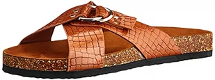ONLY Onlmaxi-2 Pu Croc Crossover sandały męskie, brązowy - brązowy kamień - 37 eu - Sandały męskie - miniaturka - grafika 1