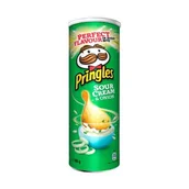 Chipsy - PRINGLE CHIPSY HOT! SOUR CREAM   160G - miniaturka - grafika 1