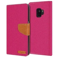 Etui i futerały do telefonów - Pokrowiec na telefon komórkowy Samsung Galaxy S9 Etui Wallet Flip Etui ochronne Pokrowiec materiałowy - miniaturka - grafika 1