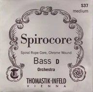 Akcesoria do instrumentów smyczkowych - Thomastik (644284) struny do kontrabasu Spirocore Spiralny rdzeń - Fis/F# 3/4 - 3886,4 - miniaturka - grafika 1