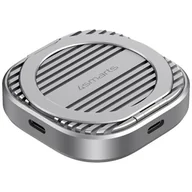 Powerbanki - Magnetyczna obudowa SSD 4smarts do 4TB z podpórką 3C MagSafe szary 541311 - miniaturka - grafika 1