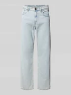 Spodnie męskie - Jeansy o kroju relaxed fit z 5 kieszeniami model ‘FLAKE’ - miniaturka - grafika 1