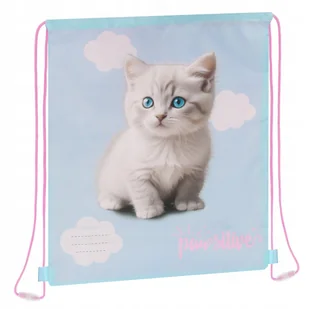 Worek na ramię Cuties Kitty STARPAK 550816 - Worki na buty - miniaturka - grafika 1