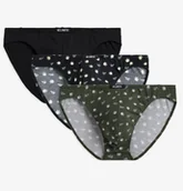 Majtki męskie - SLIPY ATL.3MP-170 WL24 KHA/CZA/CZA (kolor khaki, rozmiar XL) - miniaturka - grafika 1