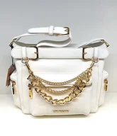Torebki damskie - Love Moschino Jc4290pp0gkt0100, damska torba na ramię, biała, biały - miniaturka - grafika 1