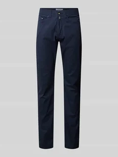 Spodnie o kroju tapered fit z 5 kieszeniami model ‘Lyon’ - Spodnie męskie - miniaturka - grafika 1