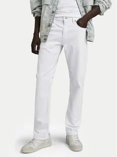 G-Star Raw Jeansy Mose D23692-D552 Biały Straight Fit - Spodnie męskie - miniaturka - grafika 1