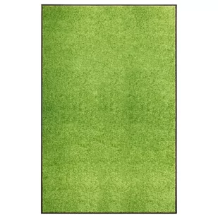 vidaXL Wycieraczka z możliwością prania, zielona, 120 x 180 cm - Wycieraczki - miniaturka - grafika 1