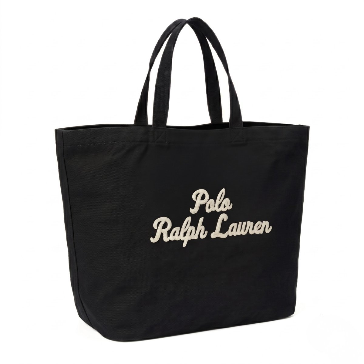Torba na zakupy Polo Ralph Lauren Czarna - Shopper duża