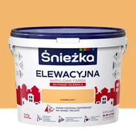 Farby zewnętrzne - Farba elewacyjna akrylowa 10 l Karmelowy Śnieżka - miniaturka - grafika 1