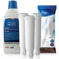 Akcesoria i części do ekspresów do kawy - Zestaw Bosch, Filtr Aqualogis AL-TES46 3 szt, Odkamieniacz Bosch 311968 500ml - miniaturka - grafika 1