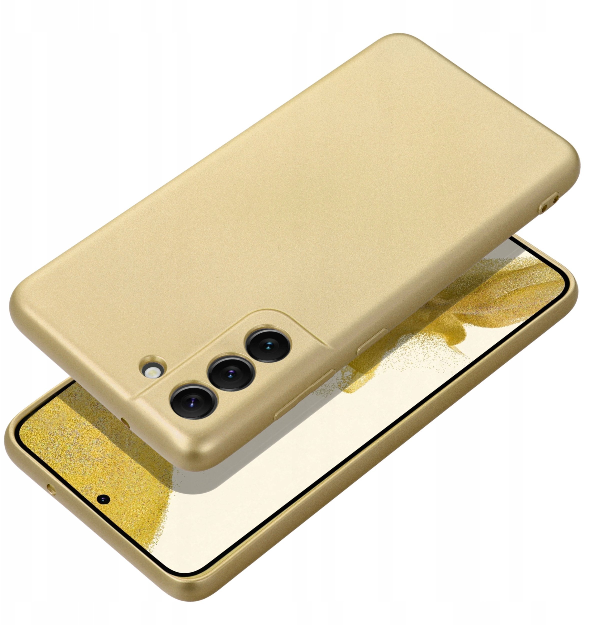 Futerał METALLIC do SAMSUNG S25 Plus złoty