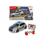 Samochody i pojazdy dla dzieci - Dickie Toys SOS Policja Audi RS3 15cm - miniaturka - grafika 1