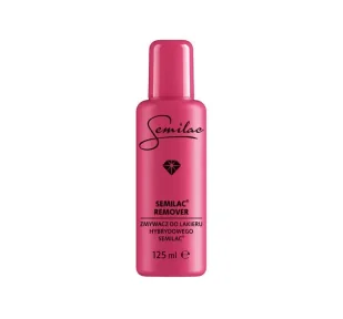 Semilac Remover płyn do usuwania lakieru hybrydowego 125ml - Odżywki do paznokci - miniaturka - grafika 1