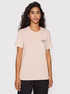 Koszulki sportowe damskie - Vans T-Shirt Dream Crew VN0A5LCY Pomarańczowy Regular Fit - grafika 1