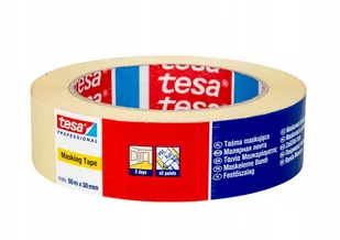TESA H5102302 Taśma malarska maskująca 50m / 30mm, 51023 H5102302 - Taśmy klejące - miniaturka - grafika 1