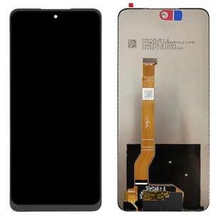 Wyświetlacz LCD + ekran dotykowy Realme C55 RMX3710 czarny - Części serwisowe do telefonów - miniaturka - grafika 1