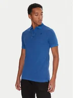 Koszulki męskie - G-Star Raw Polo Dunda D11595-D756 Niebieski Slim Fit - miniaturka - grafika 1