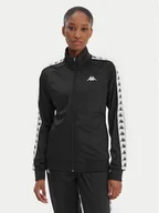 Bluzy damskie - Kappa Bluza Banda Wanniston 301PSC0 Czarny Slim Fit - miniaturka - grafika 1