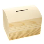 Decoupage - Creativ Drewniana skarbonka 10x8x7cm 57579 - miniaturka - grafika 1