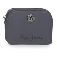 Portfele - Pepe Jeans Corin Torebka Szary 11,5x8,5x1,5 cm Poliester i PU 0,15 l by Joumma Bags, Szary, Talla única, portmonetka - miniaturka - grafika 1
