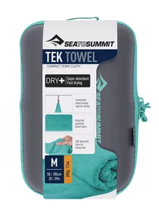 Ręcznik Sea to Summit Travelling Tek Towel M - baltic blue - Ręczniki - miniaturka - grafika 2