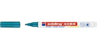 Markery do tablic - Marker kredowy e-4085 EDDING, 1-2 mm, metaliczny niebieski - miniaturka - grafika 1