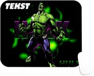 Podkładki pod mysz - PODKŁADKA POD MYSZKĘ Z NADRUKIEM HULK AVENGERSI WZORY-TEKST -20X24 - miniaturka - grafika 1