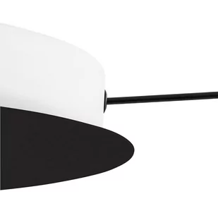 Leds-C4 C4 C4 Veneto lampa wisząca LED 5-punktowa czarna - Lampy sufitowe - miniaturka - grafika 1