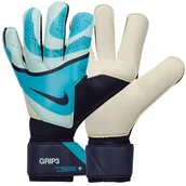 Piłka nożna - Rękawice Nike Grip3 FB2998-420 niebieski 9 - miniaturka - grafika 1