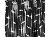 Halloween - Kurtyna na Halloween - zasłona na drzwi Nietoperze - 100 x 200 cm - miniaturka - grafika 1