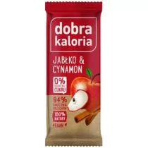 Kubara Baton owocowy jabłko & cynamon Dobra Kaloria 35 g - Batoniki - miniaturka - grafika 1