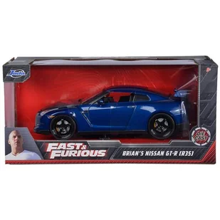 Jada Auto metalowe 2009 Nissan GT-R Szybcy i Wściekli 1:24 253203008 729631 - Samochody i pojazdy dla dzieci - miniaturka - grafika 1