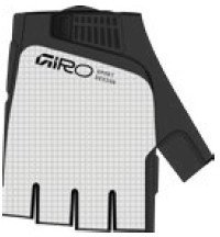 Giro Rękawiczki męskie GIRO BRAVO II GEL krótki palec white roz. XL obwód dłoni 248-267 mm / dł. dłoni 200-210 mm