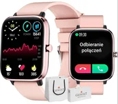 Smartwatch - Giewont GW230-1 Różowe Złoto-Różowy - miniaturka - grafika 1