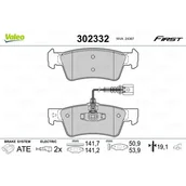 Klocki hamulcowe - Klocki hamulcowe - komplet VALEO 302332 - miniaturka - grafika 1
