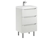 Szafki łazienkowe - Szafka Stojąca Z Umywalką ETH 50 cm - Kaszmir Mat - miniaturka - grafika 1
