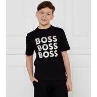 Koszulki dla chłopców - BOSS Kidswear T-shirt Regular Fit - miniaturka - grafika 1