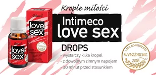 "Krople miłości" - INTIMECO LOVE SEX DROPS 15ml - Suplementy erotyczne - miniaturka - grafika 1